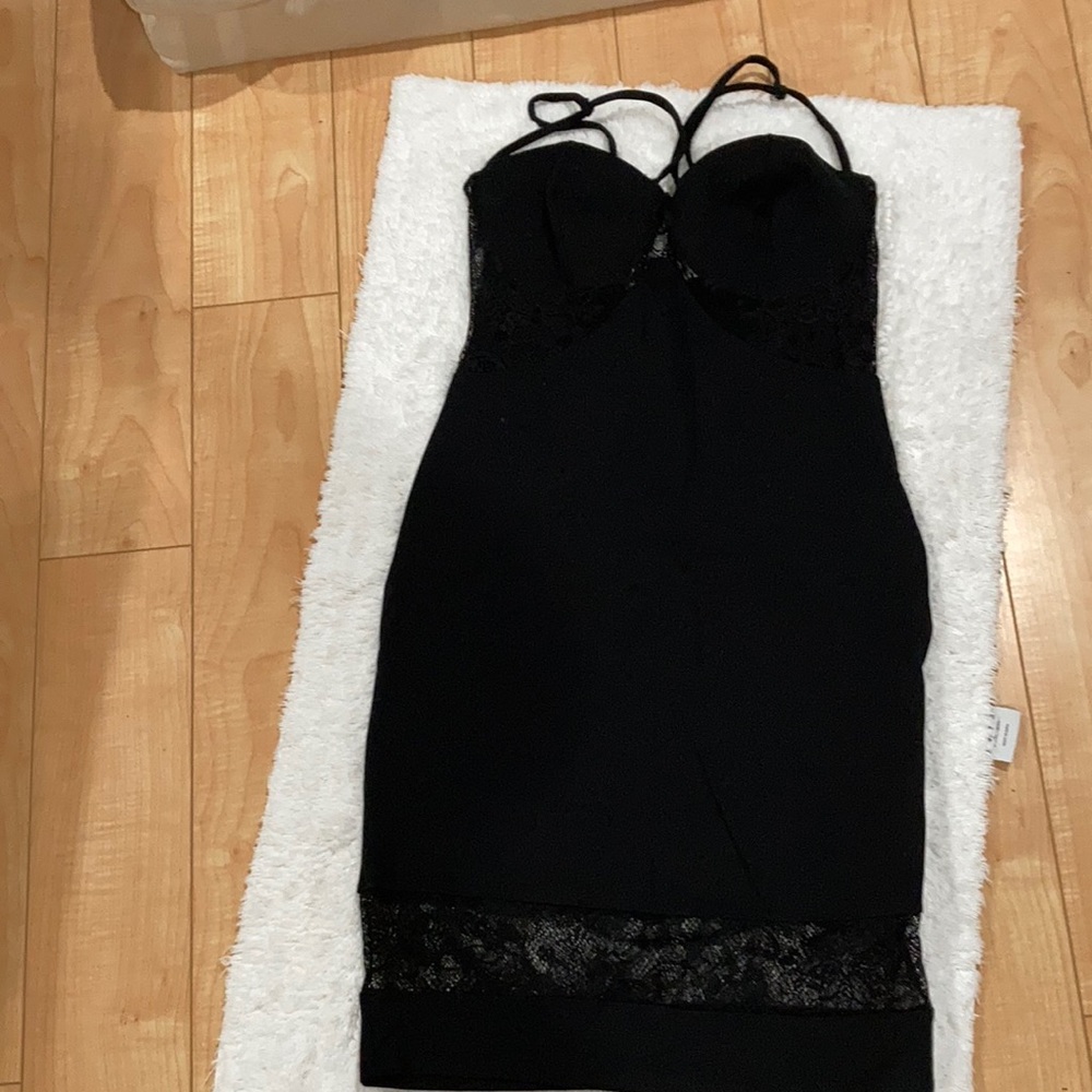 sexy black dress